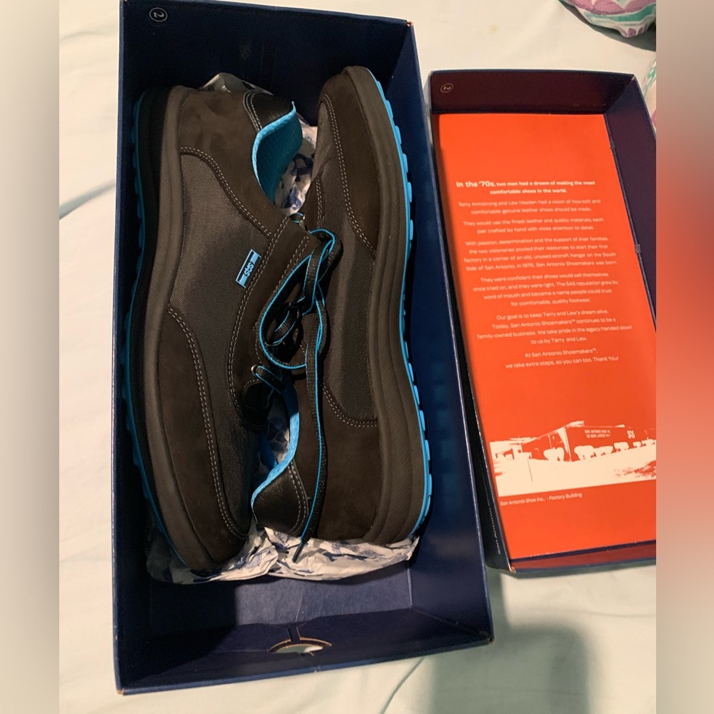 SAS Sporty Black Shoes Women’s 8.5